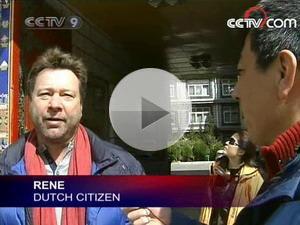Tibet is one of the world's most popular tourist destinations. And some foreigners who were in Lhasa were witnesses to the riots.