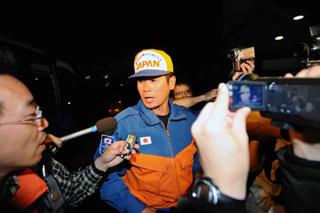  A group of rescue professionals sent by the Japanese government arrived in Chengdu, capital of quake-ravaged southwest China's Sichuan Province, early Friday to assist the rescue work.