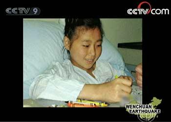 When the doctors had to amputate her left leg, she cried and shouted: don't, please. I want to look after my parents when I grow up. Please.