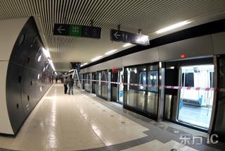 The&nbsp;first&nbsp;phase&nbsp;of&nbsp;Line&nbsp;10,&nbsp;the&nbsp;Olympic&nbsp;Extension&nbsp;and&nbsp;the&nbsp;Airport&nbsp;Express&nbsp;Line&nbsp;are&nbsp;currently&nbsp;being&nbsp;tested&nbsp;without&nbsp;passengers.