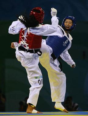 Wu Jingyu (blue)