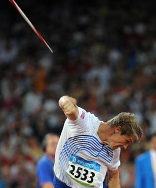Andreas&nbsp;Thorkildsen&nbsp;of&nbsp;Norway&nbsp;competes&nbsp;during&nbsp;the&nbsp;men's&nbsp;javelin&nbsp;throw&nbsp;final&nbsp;at&nbsp;the&nbsp;National&nbsp;Stadium,&nbsp;also&nbsp;known&nbsp;as&nbsp;the&nbsp;Bird's&nbsp;Nest,&nbsp;during&nbsp;Beijing&nbsp;2008&nbsp;Olympic&nbsp;Games&nbsp;in&nbsp;Beijing,&nbsp;China,&nbsp;Aug.&nbsp;23,&nbsp;2008.&nbsp;Andreas&nbsp;Thorkildsen&nbsp;won&nbsp;the&nbsp;title&nbsp;with&nbsp;90.57&nbsp;metres&nbsp;and&nbsp;set&nbsp;a&nbsp;new&nbsp;Olympic&nbsp;record.(Xinhua&nbsp;Photo)