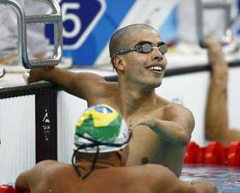 Paralympic&nbsp;swimming&nbsp;kicks&nbsp;off&nbsp;at&nbsp;Water&nbsp;Cube,&nbsp;September&nbsp;7,&nbsp;2008.(Xinhua)