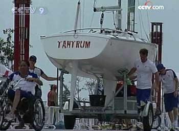 Sailing&nbsp;teams&nbsp;for&nbsp;the&nbsp;Paralympic&nbsp;Games&nbsp;have&nbsp;begun&nbsp;their&nbsp;warm-up&nbsp;competitions&nbsp;in&nbsp;Qingdao