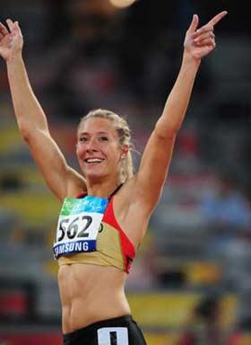 Germany's&nbsp;Green&nbsp;celebrates&nbsp;after&nbsp;the&nbsp;final&nbsp;of&nbsp;women's&nbsp;200m&nbsp;T44&nbsp;of&nbsp;the&nbsp;Beijing&nbsp;2008&nbsp;Paralympic&nbsp;Games,&nbsp;at&nbsp;the&nbsp;National&nbsp;Stadium,&nbsp;also&nbsp;known&nbsp;as&nbsp;the&nbsp;Bird's&nbsp;Nest,&nbsp;in&nbsp;Beijing,&nbsp;China,&nbsp;Sept.&nbsp;9,&nbsp;2008.&nbsp;Green&nbsp;claimed&nbsp;the&nbsp;title&nbsp;of&nbsp;the&nbsp;event&nbsp;with&nbsp;a&nbsp;time&nbsp;of&nbsp;28.02&nbsp;seconds.&nbsp;(Xinhua/Li&nbsp;Ga)
