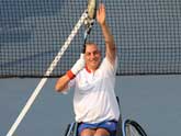Peter Norfolk wins Quad Singles Open gold