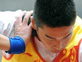 China&acute;s Guo Wei wins men&acute;s shot put F35/36 gold