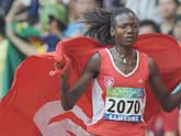 Tunisia&acute;s Somaya Bousaid wins women&acute;s 1500m T13 gold
