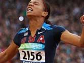 April Holmes of the United States wins women&acute;s 100m - T44 gold