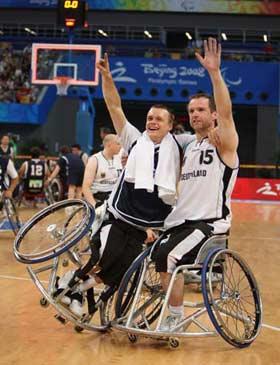 German&nbsp;players&nbsp;wave&nbsp;to&nbsp;spectators&nbsp;after&nbsp;a&nbsp;match&nbsp;of&nbsp;the&nbsp;classification&nbsp;5th-8th&nbsp;against&nbsp;Japan&nbsp;of&nbsp;men's&nbsp;wheelchair&nbsp;basketball&nbsp;event&nbsp;during&nbsp;the&nbsp;Beijing&nbsp;2008&nbsp;Paralympic&nbsp;Games&nbsp;in&nbsp;Beijing,&nbsp;China,&nbsp;Sept.&nbsp;15,&nbsp;2008.&nbsp;Germany&nbsp;defeated&nbsp;Japan&nbsp;in&nbsp;the&nbsp;match&nbsp;71-57.(Xinhua&nbsp;Photo)