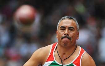 Mexico's&nbsp;Mauro&nbsp;Maximo&nbsp;competes.[Xinhua]