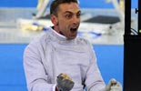 Laurent Francois wins men&acute;s individual sabre category B gold