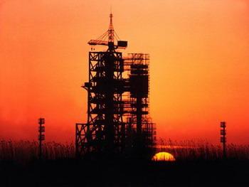 Dongfeng Aerospace City in northwestern Gansu Province is the home of the Jiuquan Satellite Launch Center.
