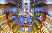 Shenzhou-7 docked with Long-March II-F rocket 
