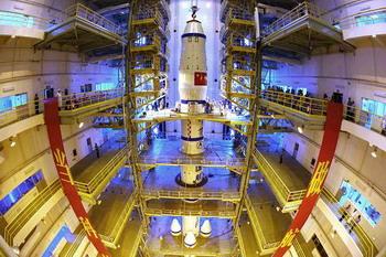 China's third manned space mission Shenzhou-7 finished its last rehearsal before blast-off.