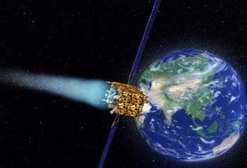 Chang'e-1, has successfully lowered its orbit from 200 kilometers away from the moon's surface to 100-kilometers.