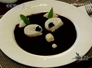 It might be a little disconcerting to see food dressed up to look like the cuddly bears.