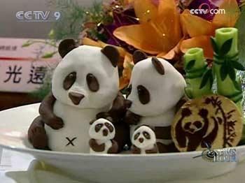 It might be a little disconcerting to see food dressed up to look like the cuddly bears.