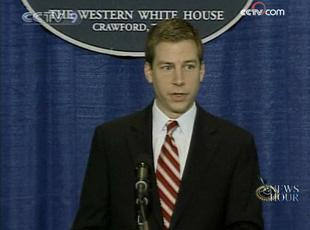 Gordon Hohndroe, White House Spokesman, said, "Last week Hamas substantially increased its rocket and mortar attacks on the people of Israel. Hamas has once again shown its true color as a terrorist organization that refuses to even recognize Israel's right to exist."(CCTV.com)