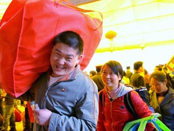 Sweet, sweet home for Spring Festival