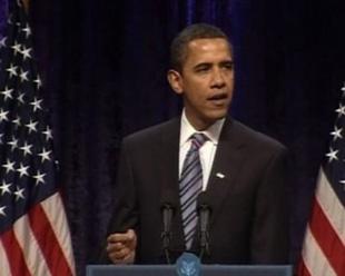 US president-elect Barack Obama on Thursday warned that only immediate and massive spending to jolt the world's largest economy could avert a deep recession and double-digit unemployment.(AFPTV/Pool)