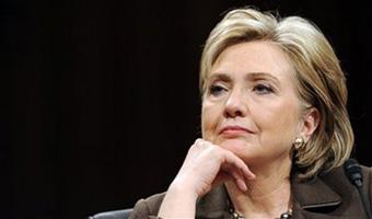 Secretary of State-designate Sen. Hillary Rodham Clinton, D-N.Y., listens to a question as she testifies on Capitol Hill in Washington, Tuesday, Jan. 13, 2009, during her confirmation hearing before the Senate Foreign Relations Committee. (AP Photo/Susan Walsh)