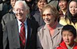 Former U.S. president<br> visits central China<br><br>