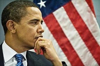 US president-elect Barack Obama at Obama's transition office in Washington, DC. The US House of Representatives Wednesday set the stage for an early White House victory for Obama, passing a bill extending health care to an extra four million children.(AFP/Nicholas Kamm)