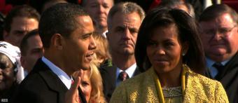Obama sworn in as America's first black president