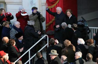 Obama sworn in as America's first black president