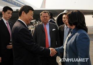 Chinese&nbsp;Vice&nbsp;President&nbsp;Xi&nbsp;Jinping&nbsp;arrived&nbsp;at&nbsp;Mexico&nbsp;City&nbsp;on&nbsp;Feb.&nbsp;9,&nbsp;2009.