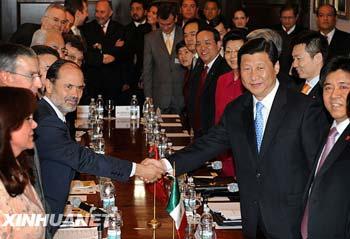 Xi&nbsp;Jinping&nbsp;met&nbsp;with&nbsp;Gustavo&nbsp;Munoz,&nbsp;president&nbsp;of&nbsp;Mexico's&nbsp;Senate.