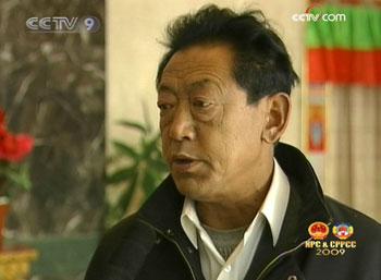 Purwang, member of Tibet People's Political Consultative Conference, said, 