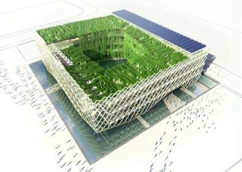 France's "Shanghai World Expo Bureau" is promoting its idea of a "sensitive city", with a six-thousand-square-meter exhibition hall on water.