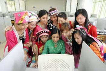 The action plan says the government will spend more than 2 billion yuan to accelerate the economic and social development of ethnic minorities. 