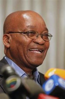 African&nbsp;National&nbsp;Congress&nbsp;(ANC)&nbsp;President&nbsp;Jacob&nbsp;Zuma&nbsp;reacts&nbsp;during&nbsp;a&nbsp;news&nbsp;conference&nbsp;on&nbsp;the&nbsp;eve&nbsp;of&nbsp;a&nbsp;parliamentary&nbsp;vote,&nbsp;in&nbsp;Johannesburg,&nbsp;South&nbsp;Africa,&nbsp;Tuesday,&nbsp;April&nbsp;21,&nbsp;2009.(AP&nbsp;Photo/Denis&nbsp;Farrell)