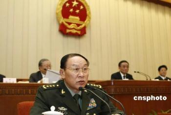 He said the navy's 60th anniversary celebrations in Qingdao will show the nation as a force for "peace, harmony and cooperation" at sea.