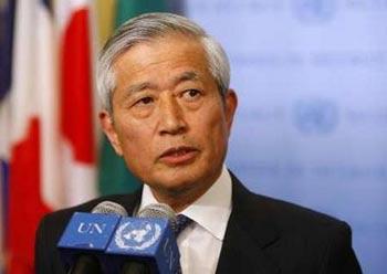 Yukio&nbsp;Takasu,&nbsp;Japanese&nbsp;Ambassador&nbsp;to&nbsp;UN&nbsp;