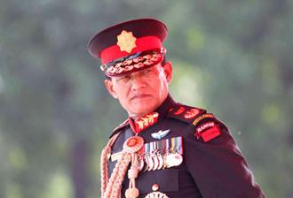 The&nbsp;file&nbsp;photo&nbsp;taken&nbsp;on&nbsp;Aug.&nbsp;22,&nbsp;2007&nbsp;shows&nbsp;Chief&nbsp;of&nbsp;the&nbsp;Army&nbsp;Staff&nbsp;Rookmangud&nbsp;Katawal&nbsp;inspects&nbsp;the&nbsp;army&nbsp;parade&nbsp;in&nbsp;Kathmandu,&nbsp;capital&nbsp;of&nbsp;Nepal.&nbsp;The&nbsp;UCPN-maoist-led&nbsp;Nepali&nbsp;government&nbsp;sacked&nbsp;Chief&nbsp;of&nbsp;the&nbsp;Army&nbsp;Staff&nbsp;Rookmangud&nbsp;Katawal&nbsp;on&nbsp;Sunday,&nbsp;Nepal&nbsp;government&nbsp;spokesman&nbsp;Krishna&nbsp;Bahadur&nbsp;Mahara&nbsp;said.&nbsp;(Xinhua/Bimal&nbsp;Gautam)