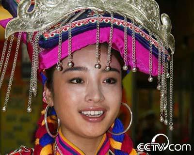 Smile of minority girl