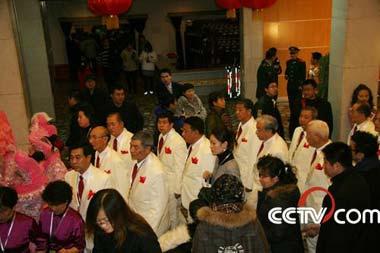 Wow, so many old people contribute to our Spring Festival party