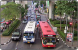 Bangkok-street bridge