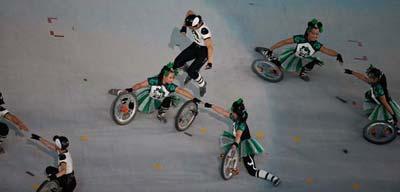 Artists&nbsp;perform&nbsp;ahead&nbsp;of&nbsp;the&nbsp;Beijing&nbsp;2008&nbsp;Olympic&nbsp;Games&nbsp;closing&nbsp;ceremony&nbsp;in&nbsp;the&nbsp;National&nbsp;Stadium,&nbsp;or&nbsp;the&nbsp;Bird's&nbsp;Nest,&nbsp;in&nbsp;Beijing,&nbsp;capital&nbsp;of&nbsp;China,&nbsp;Aug.&nbsp;24,&nbsp;2008.&nbsp;(Xinhua/Liao&nbsp;Yujie)
