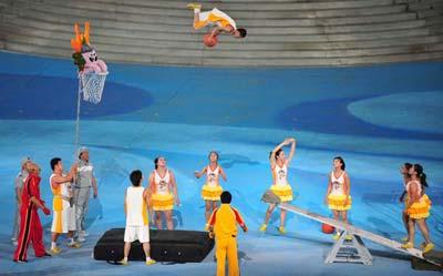 Artists&nbsp;perform&nbsp;ahead&nbsp;of&nbsp;the&nbsp;Beijing&nbsp;2008&nbsp;Olympic&nbsp;Games&nbsp;closing&nbsp;ceremony&nbsp;in&nbsp;the&nbsp;National&nbsp;Stadium,&nbsp;or&nbsp;the&nbsp;Bird's&nbsp;Nest,&nbsp;in&nbsp;Beijing,&nbsp;capital&nbsp;of&nbsp;China,&nbsp;Aug.&nbsp;24,&nbsp;2008.&nbsp;(Xinhua/Li&nbsp;Ziheng)&nbsp;