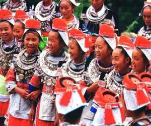 The four-day Sister Festival, dubbed as the ethnic Miao's folk Valentine's Day, features series of folklore fetes.