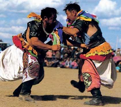 Nadam, which means entertainment or games in Mongolian, is regarded as a great festival.