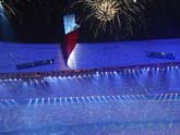 Extinguishing the Paralympic Flame